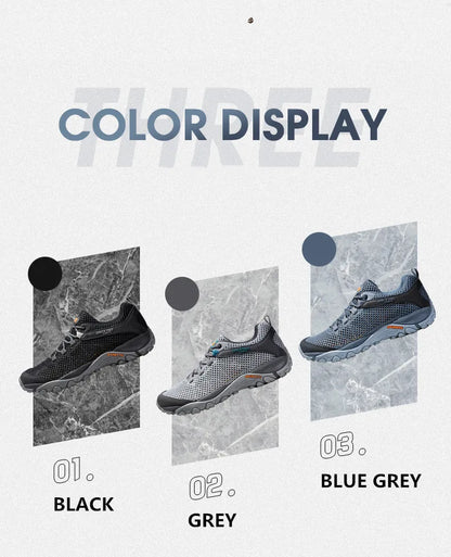 HUMTTO Scarpe da trekking estive da uomo, scarpe sportive da trekking all'aperto traspiranti, scarpe da acqua da uomo, scarpe da arrampicata e da passeggio