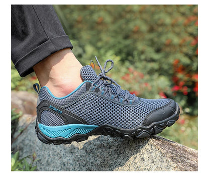 HUMTTO Scarpe da trekking da uomo traspiranti per sport all'aria aperta, scarpe da arrampicata, scarpe da caccia da donna, scarpe da trekking, sneakers, stivaletti, scarpe tattiche