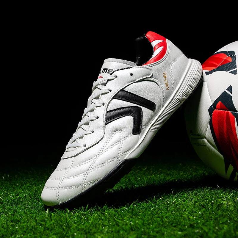 KELME nogometni čevlji TF nogometni čevlji iz telečje kože s špicami profesionalni futsal originalni nogometni trening čevlji ZX80011017