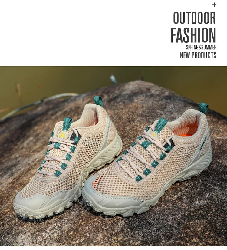 HUMTTO Scarpe da trekking da uomo traspiranti per sport all'aria aperta, scarpe da arrampicata, scarpe da caccia da donna, scarpe da trekking, sneakers, stivaletti, scarpe tattiche