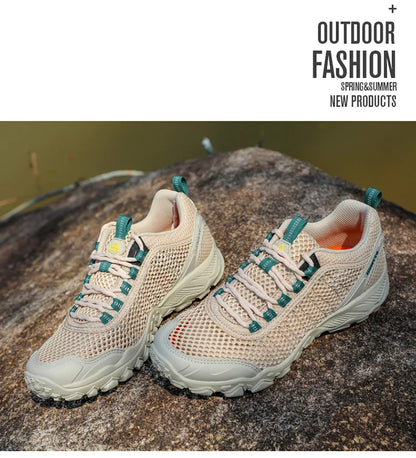 HUMTTO Scarpe da trekking da uomo traspiranti per sport all'aria aperta, scarpe da arrampicata, scarpe da caccia da donna, scarpe da trekking, sneakers, stivaletti, scarpe tattiche