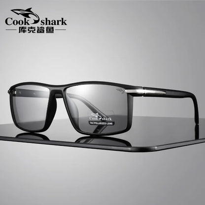 Cook shark sunglasses men's polarized sunglasses driving glasses new UV protection driver night vision goggles