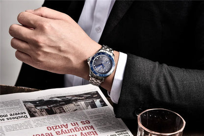 PAGANI DESIGN 2026 New V2 Waves 200M Relógio de mergulho automático masculino de luxo, cristal de safira, relógio de pulso masculino AR