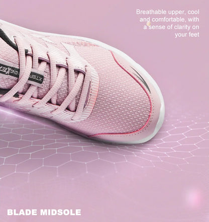 Xtep Women's Running Shoes New Fashion Lightweight Sneakers for Women Breathable Cushioning Sports Shoes Female 879318110073