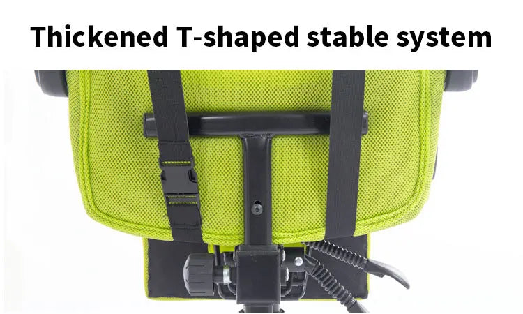 Computer Chair Home Office Chair Mesh Footrest Chair Can Lie Lunch Break Chair Can Be Rotated Lifting Headrest BR-10