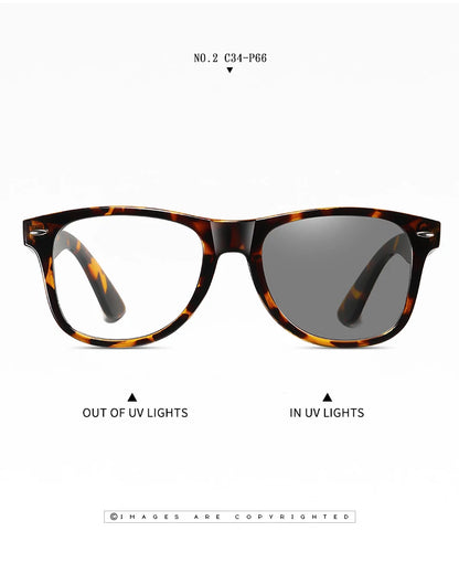 Women Photochromic Glasses Blue Light Blocking Lenses Men Prescription Reading Myopia Eyewear Anti Fatigue PC Eyeglasses Frame