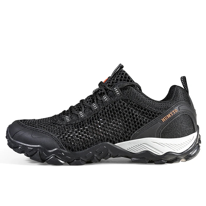 HUMTTO Scarpe da trekking da uomo traspiranti per sport all'aria aperta, scarpe da arrampicata, scarpe da caccia da donna, scarpe da trekking, sneakers, stivaletti, scarpe tattiche