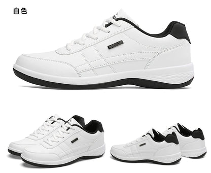 Pantofi din piele pentru bărbați, adidași, pantofi casual la modă, pantofi italieni respirabili pentru timp liber, adidași pentru bărbați, încălțăminte antiderapantă, pantofi vulcanizați pentru bărbați