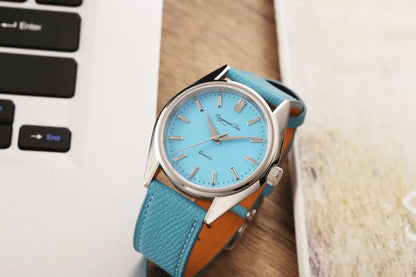 Escapement Time Quartz Watch 40mm Case VH31 Heat Treatment Hand