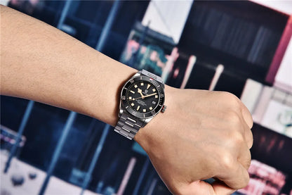 2026 New PAGANI DESIGN BB58 Luxury Automatic Mechanical Men Watch Sapphire Japan Movt Watch 316L All Steel Waterproof Man Watch