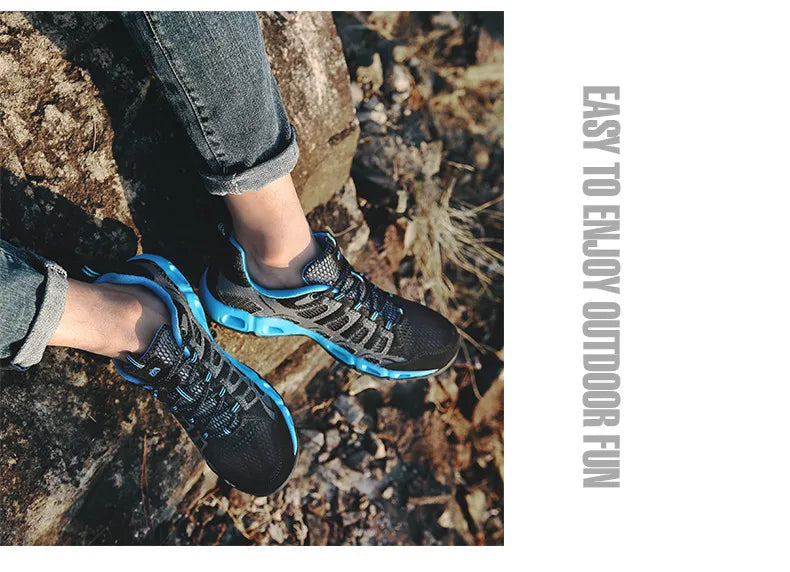 MIXIDELAI Nuove sneakers estive da uomo, scarpe alla moda per la primavera e per l’outdoor, scarpe casual da uomo, scarpe comode in rete da uomo, taglie 39-46