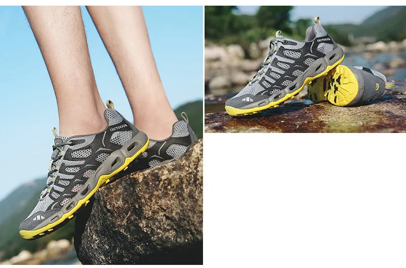 MIXIDELAI Nuove sneakers estive da uomo, scarpe alla moda per la primavera e per l’outdoor, scarpe casual da uomo, scarpe comode in rete da uomo, taglie 39-46