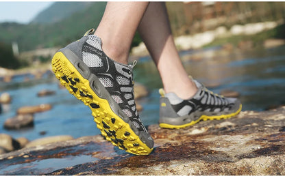 MIXIDELAI Nuove sneakers estive da uomo, scarpe alla moda per la primavera e per l’outdoor, scarpe casual da uomo, scarpe comode in rete da uomo, taglie 39-46
