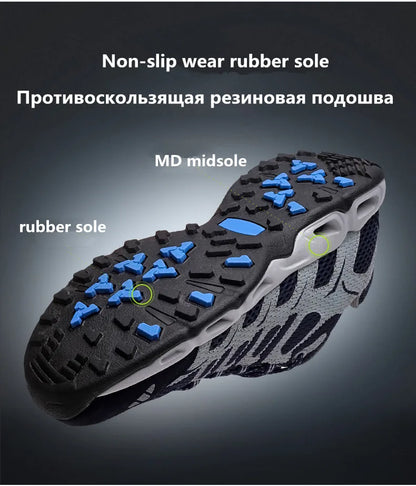 MIXIDELAI Nuove sneakers estive da uomo, scarpe alla moda per la primavera e per l’outdoor, scarpe casual da uomo, scarpe comode in rete da uomo, taglie 39-46
