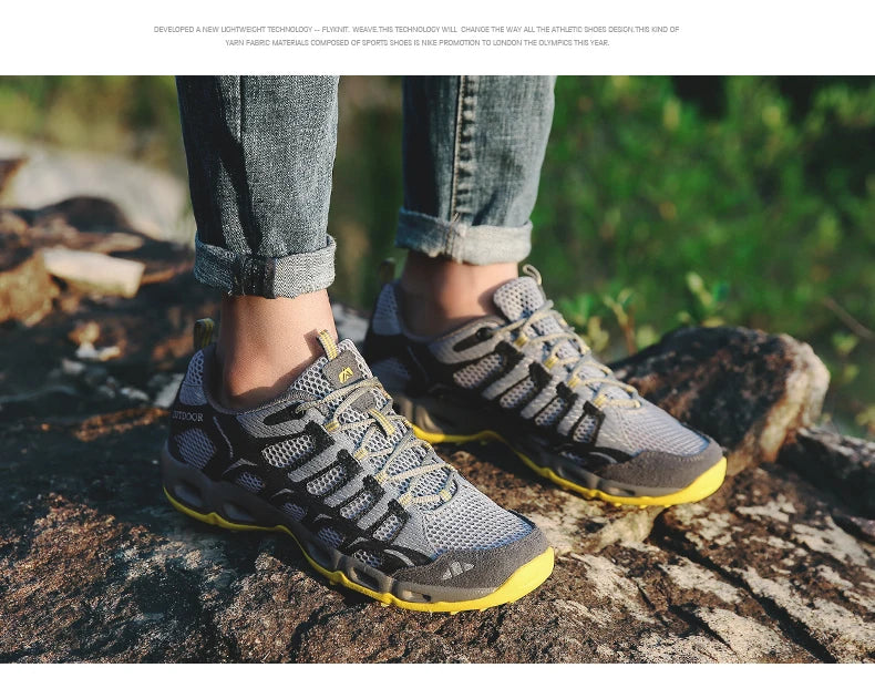 MIXIDELAI Nuove sneakers estive da uomo, scarpe alla moda per la primavera e per l’outdoor, scarpe casual da uomo, scarpe comode in rete da uomo, taglie 39-46