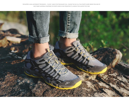 MIXIDELAI Nuove sneakers estive da uomo, scarpe alla moda per la primavera e per l’outdoor, scarpe casual da uomo, scarpe comode in rete da uomo, taglie 39-46