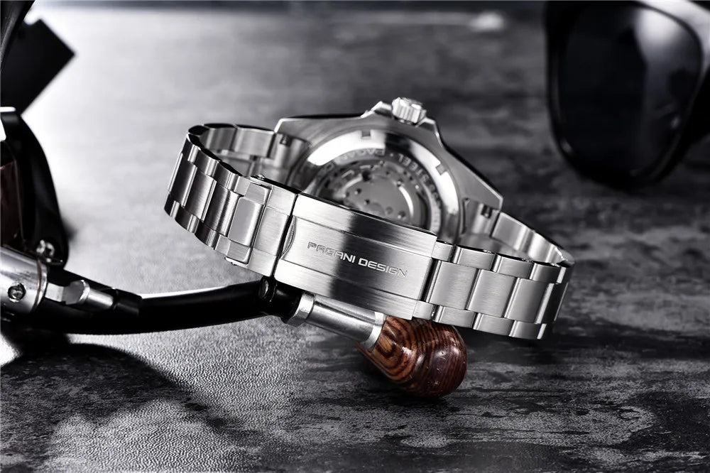 PAGANI DESIGN 2026 New Men's Watches Top Luxury Gold Automatic Mechanical Wrist Watch Men Stainless Steel Waterproof Men Watch