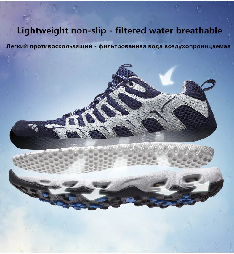 MIXIDELAI Nuove sneakers estive da uomo, scarpe alla moda per la primavera e per l’outdoor, scarpe casual da uomo, scarpe comode in rete da uomo, taglie 39-46