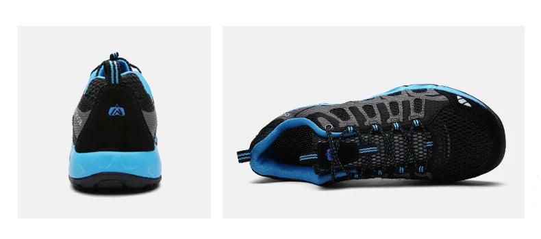 MIXIDELAI Nuove sneakers estive da uomo, scarpe alla moda per la primavera e per l’outdoor, scarpe casual da uomo, scarpe comode in rete da uomo, taglie 39-46