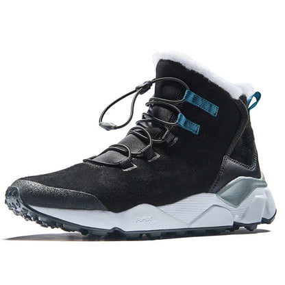 RAX Snow Boots for Men, Outdoor Sports Sneakers for Men and Women, Hiking Boots, Waterproof Plush Lining, Trekking Boots, Anti-Slip Tourism