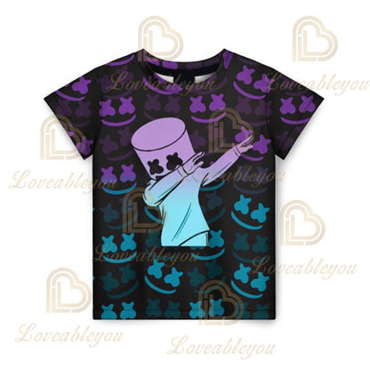 Cartoon Fortnite New Summer Children T Shirt 3D Printed Boys Girls Streetwear Adults Kids Clothes Funny Tee O-Neck Tops