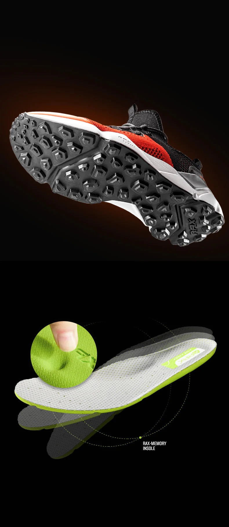 Rax Pánské běžecké boty Dámské prodyšné běžecké boty Pánské lehké tenisky Pánské sportovní boty Outdoorové sportovní boty Pánské boty