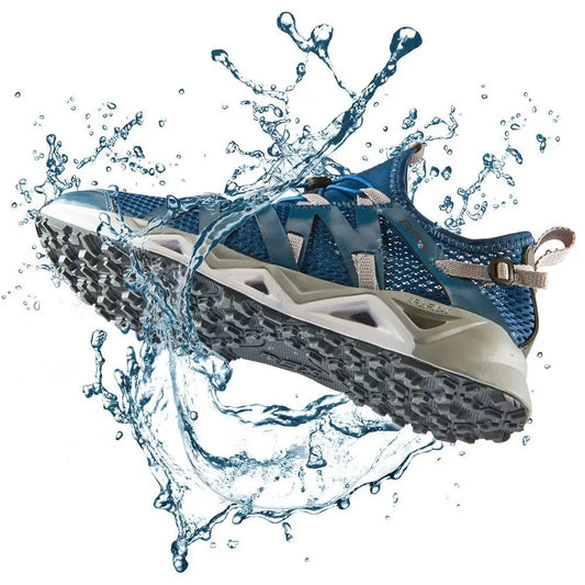 Rax Men's Aqua Upstreams Quick-drying Breathable Fishing Shoes Women Hole PU Insole Anti-slip Water Shoes Hiking