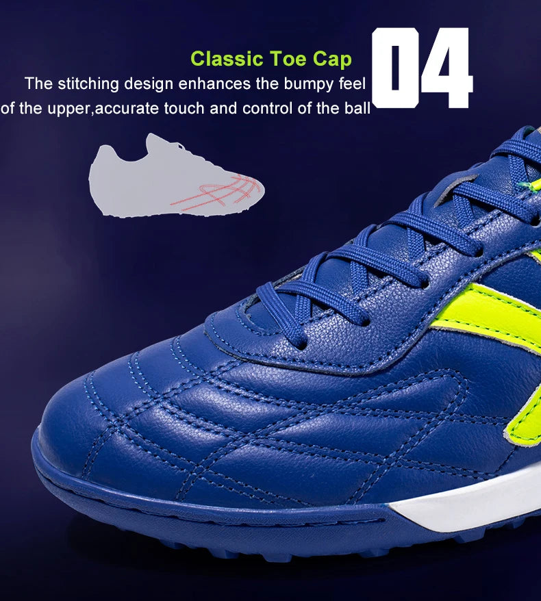 KELME nogometni čevlji TF nogometni čevlji iz telečje kože s špicami profesionalni futsal originalni nogometni trening čevlji ZX80011017