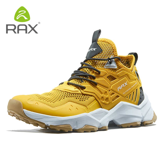 Rax Men Hiking Shoes Breathable Outdoor Sports Sneakers Lightweight Mountain Climbing Trekking Shoes Lightweight Shoes