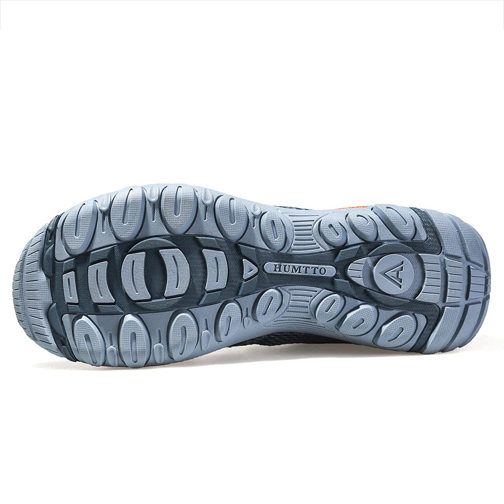 HUMTTO Nuove scarpe da trekking estive da uomo, scarpe sportive da trekking all'aperto traspiranti, scarpe da arrampicata, da caccia e da passeggio per uomo