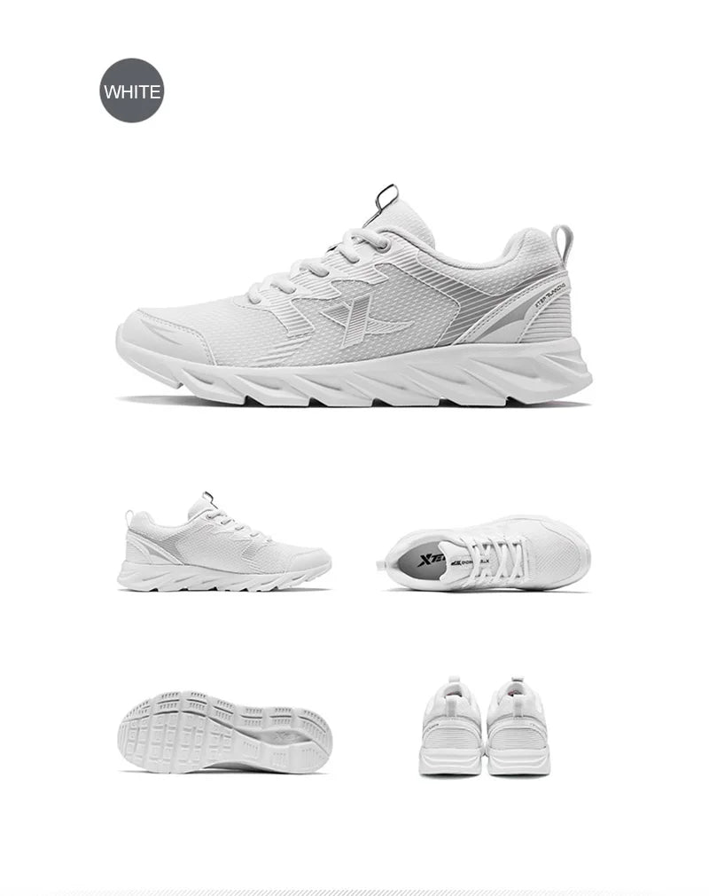 Xtep Women's Running Shoes New Fashion Lightweight Sneakers for Women Breathable Cushioning Sports Shoes Female 879318110073