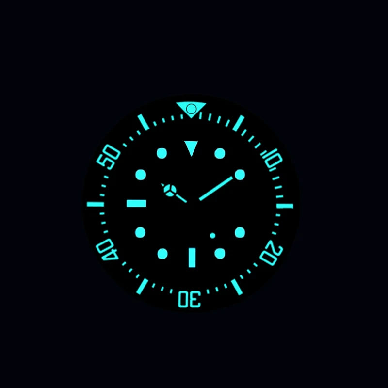 Cronos Automatic Diving Watch Stainless Steel 2000 Meters Water Resistance Professional Diver PT5000 SW200 Miyota9015 90S5 L6027M