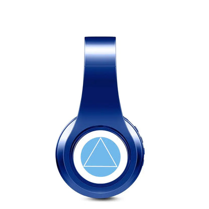Auscultadores Anime Over-Ear Miku Nakano Sanjiu Bluetooth 5.0 – Headset Gaming Estéreo Sem Fios com Graves Profundos, Microfone e Suporte para Cartão TF