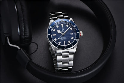 PAGANI DESIGN BB58 Steel Men's Mechanical Wrist Watches Luxury Automatic Watch For Men AR Sapphire Mirror Sport Waterproof Watch