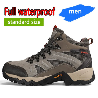 HUMTTO Hiking Shoes Men Winter Outdoor Sports Climbing Shoes hunting shoes Warm women Trekking  Sneakers ankle boots  Tactical