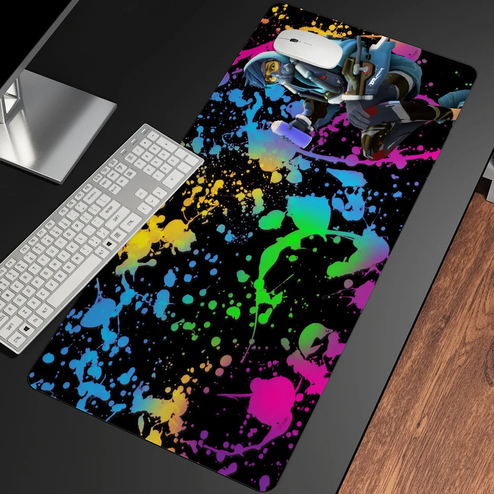 XXL Gaming Anime Mouse Pad Large Mouse Mat Girl Keyboard Computer PC Edge Desk Mat For Overwatch/CS:GO Gamer Mousepad
