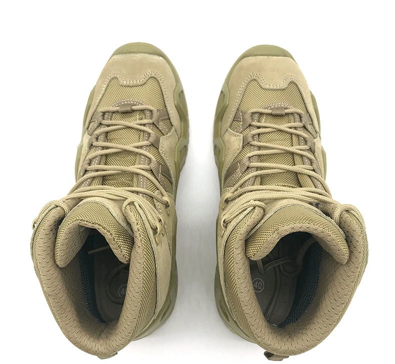 Tactical Hunting Boots Men Special Force Desert Hiking Boots Outdoor Hiking Ankle Shoes Men's Sneakers