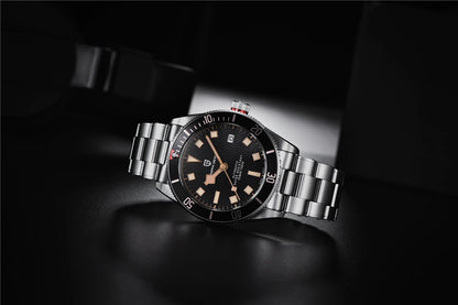 2026 New PAGANI DESIGN BB58 Luxury Automatic Mechanical Men Watch Sapphire Japan Movt Watch 316L All Steel Waterproof Man Watch
