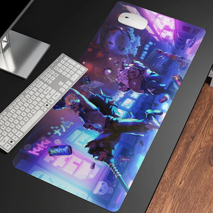 XXL Gaming Anime Mouse Pad Large Mouse Mat Girl Keyboard Computer PC Edge Desk Mat For Overwatch/CS:GO Gamer Mousepad