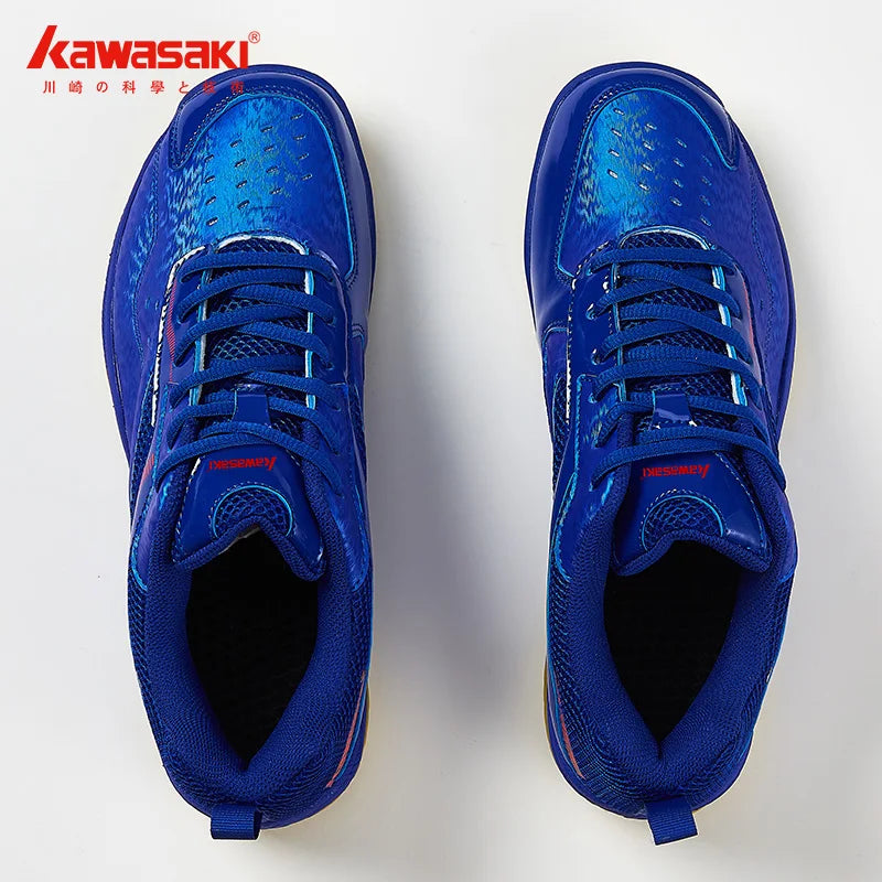 Kawasaki  Badminton Shoes  Breathable Anti-Slippery Sport Tennis Shoes for Men Women Zapatillas Sneaker K-086