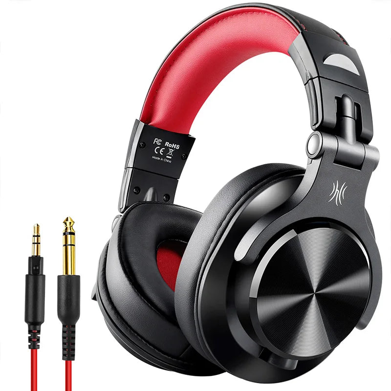 Cuffie OneOdio A71 cablate over-ear HiFi Studio DJ con microfono – Headset gaming professionale per monitoraggio con bassi profondi