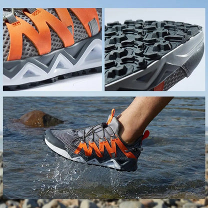 „Rax“ vyriški „Aqua“ batai, skirti vaikščiojimui, kvėpuojantys žvejybos batai, moteriški brendimo batai, neslystantys vandens batai, sportiniai „Upstream“ žygiai, sportiniai bateliai