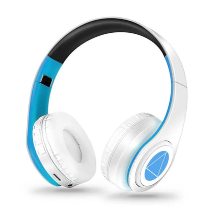 Auscultadores Anime Over-Ear Miku Nakano Sanjiu Bluetooth 5.0 – Headset Gaming Estéreo Sem Fios com Graves Profundos, Microfone e Suporte para Cartão TF