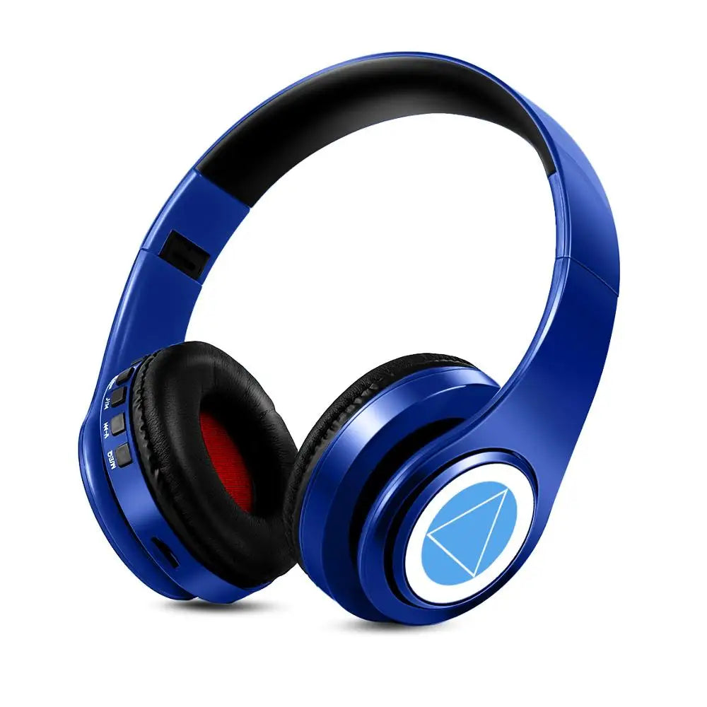 Auscultadores Anime Over-Ear Miku Nakano Sanjiu Bluetooth 5.0 – Headset Gaming Estéreo Sem Fios com Graves Profundos, Microfone e Suporte para Cartão TF