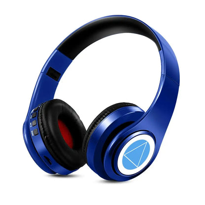 Auscultadores Anime Over-Ear Miku Nakano Sanjiu Bluetooth 5.0 – Headset Gaming Estéreo Sem Fios com Graves Profundos, Microfone e Suporte para Cartão TF