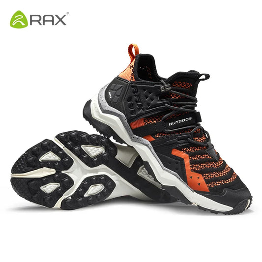 Rax Men's Hiking Shoes, Spring New Breathable Outdoor Sports Sneakers for Men, Mountain Shoes, Trekking Sports Shoes for Men