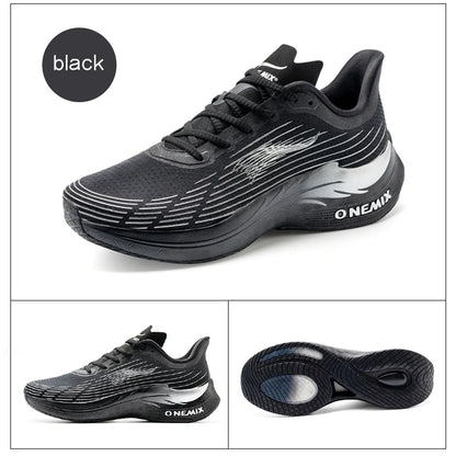 Onemix nove moške maratonske tekaške copate za ženske, zračne, lahke superge, športni copati z vezalkami, udobni, lahki in mehki