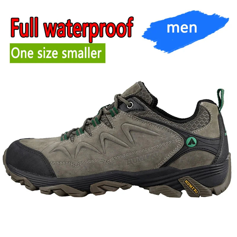HUMTTO Hiking Shoes Men Winter Outdoor Sports Climbing Shoes hunting shoes Warm women Trekking  Sneakers ankle boots  Tactical