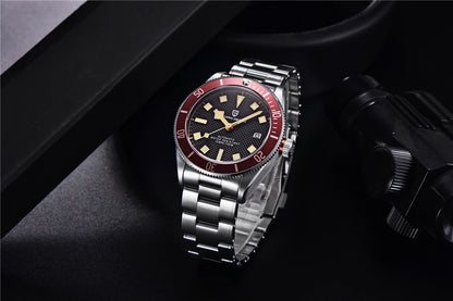 2026 New PAGANI DESIGN BB58 Luxury Automatic Mechanical Men Watch Sapphire Japan Movt Watch 316L All Steel Waterproof Man Watch