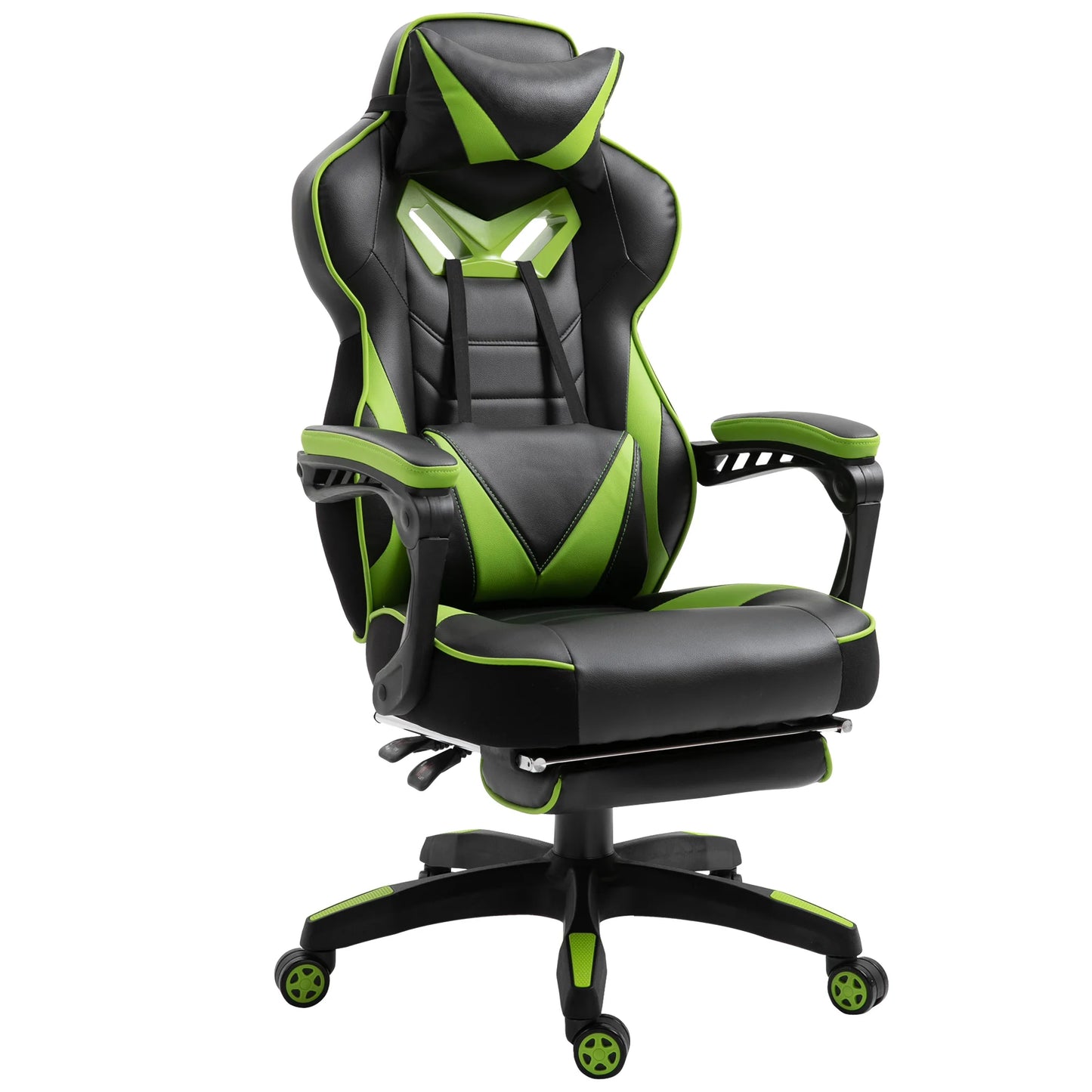 Vinsetto Ergonomic Racing Chair Reclining Backrest 65X70X118.5-126.5Cm